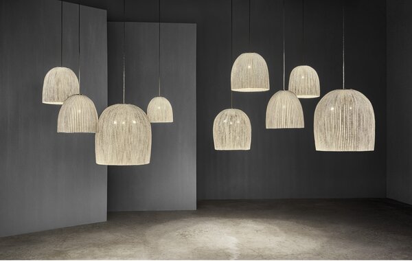 A-Emotional Light A-emotional Onn large, závěsné svítidlo, 3x12W LED E27, bílá, Ø46cm, výška 47cm