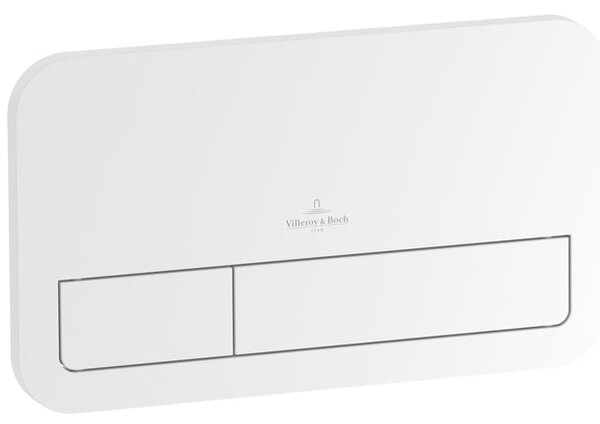 Villeroy & Boch ViConnect splachovací tlačítko pro WC bílá 92249068