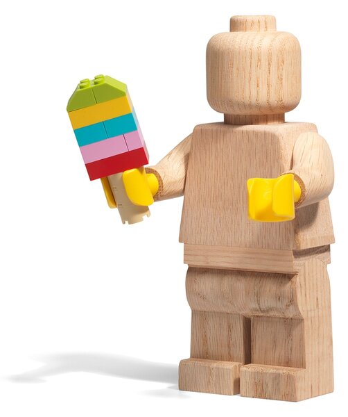 Dřevěná figurka, dubové dřevo - LEGO