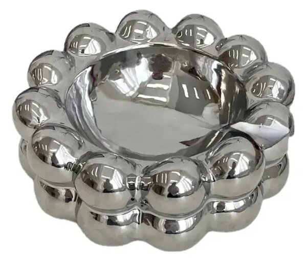Gaira® Popelník 8057, Barva stříbrná