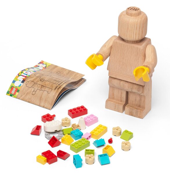 Dřevěná figurka, dubové dřevo - LEGO