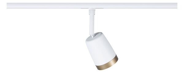 Paulmann 93136 Cover, spot pro Urail system, max. 1x10W GU10, signální bílá/matná zlatá