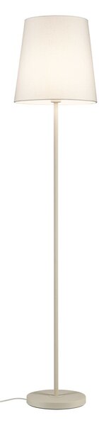 Paulmann 80103 Stellan, stojací lampa z kovu a krémové látky, 1x20W LED E27, výška 161cm