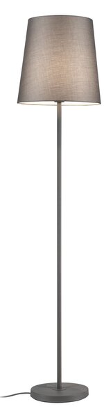 Paulmann 80105 Stellan, stojací lampa z kovu a šedé látky, 1x20W LED E27, výška 161cm