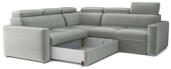 Sedací souprava PEDRO L | 250x250 cm | L | rozkládací + úložný prostor | polohovatelné záhlavníky | VÝBĚR TKANIN