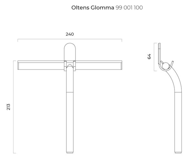 Oltens Glomma stěrka na vodu 99001100