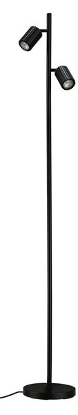 Paulmann 94924 Lirena, černá stojací lampa s 2 reflektory, 2xGU10, výška 157,5cm