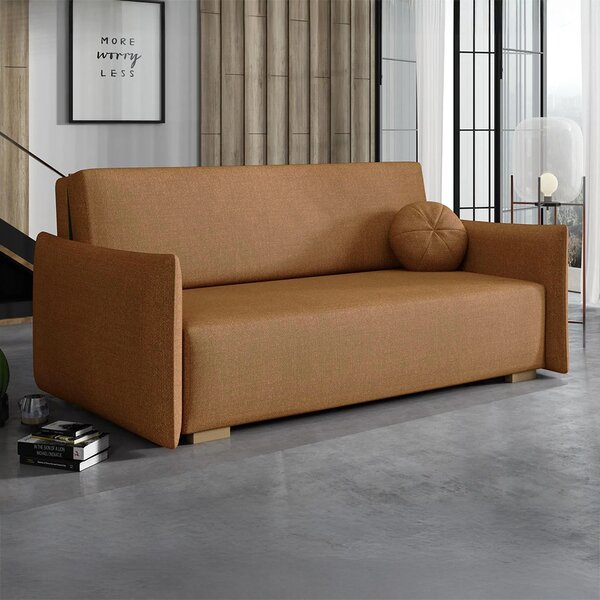 Pohovka VIVA IV GLOW | 170 cm | rozkládací + úložný prostor | VÝBĚR TKANIN