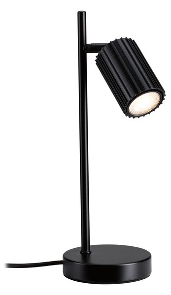 Paulmann 94923 Lirena, černá stolní lampa s 1 reflektorem 1xGU10, výška 35cm