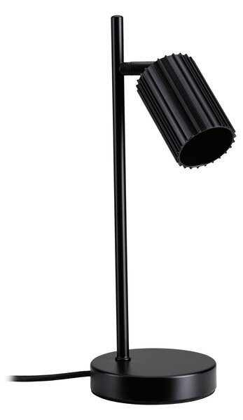 Paulmann 94923 Lirena, černá stolní lampa s 1 reflektorem 1xGU10, výška 35cm
