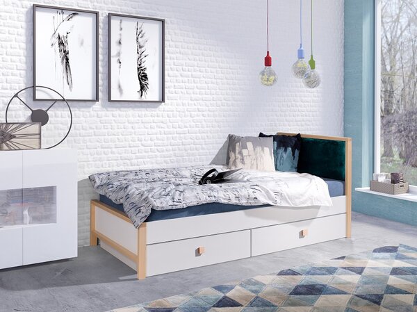 Meblobed Postel pro mládež Zara Velikost spací plochy: 200x90, Barva: Quartz 202