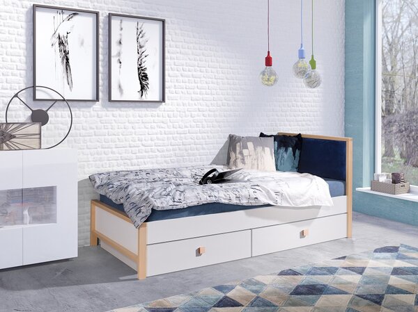 Meblobed Postel pro mládež Zara Velikost spací plochy: 200x90, Barva: Quartz 202