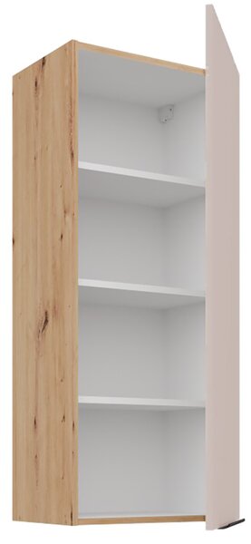 SOLEA k | horní kuchyňská skříňka 45 G-108 1F policová | 45 cm | EXTRA VYSOKÁ | artisan/kašmír | VÝBĚR ÚCHYTŮ