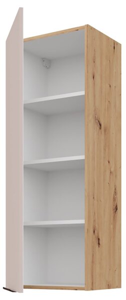SOLEA k | horní kuchyňská skříňka 40 G-108 1F policová | 40 cm | EXTRA VYSOKÁ | artisan/kašmír | VÝBĚR ÚCHYTŮ