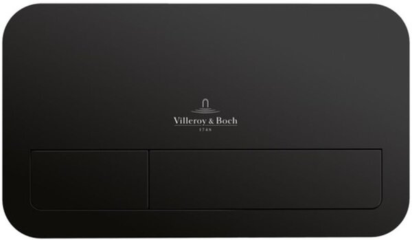 Villeroy & Boch ViConnect splachovací tlačítko pro WC černá 922490AN