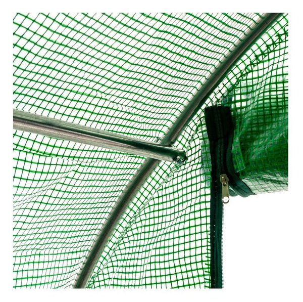 MIRPOL Foliovník, ocelový rám 250x400x200 cm - zelená barva