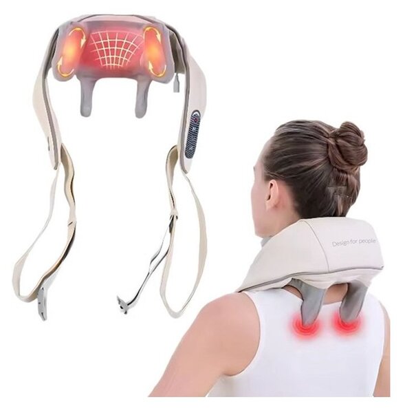 Masážní polštář SHIATSU G907 s funkcí vyhřívání
