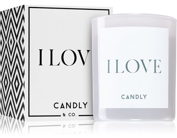 Candly & Co. I Love vonná svíčka 250 g