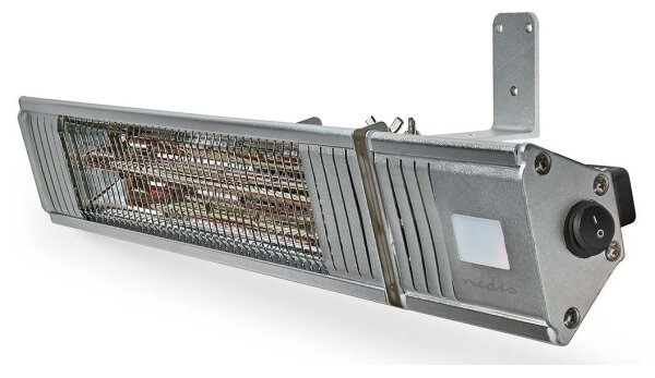 Nedis HTPA30ESS - Venkovní elektrické topné těleso 2000W/230V IP65 + DO