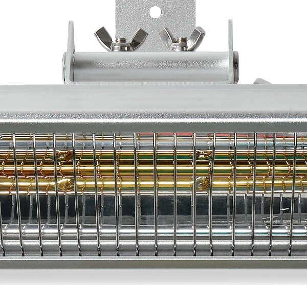 Nedis HTPA30ESS - Venkovní elektrické topné těleso 2000W/230V IP65 + DO
