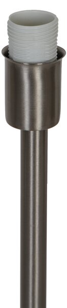 Nordlux 2010225033 Cera, stolní lampa kartáčovaná ocel 1xE27, průměr 24cm