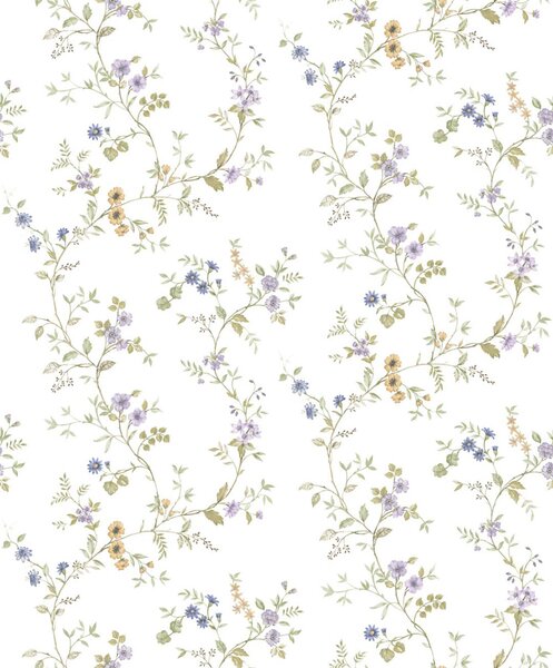 Vliesová tapeta na zeď, modrá, květiny, 8357, Blooming Garden 2, Parato by Cristiana Masi