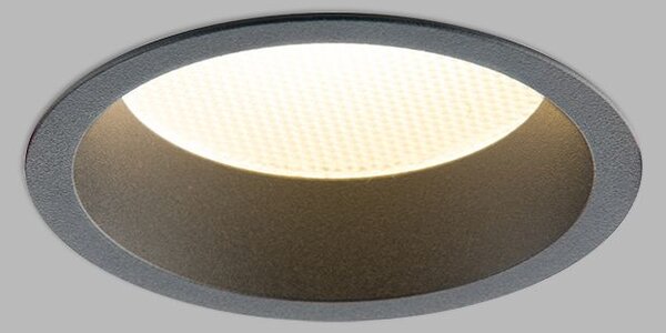 LED2 2550173 Zeta 2 XS, černé svítidlo pro zapuštění, 6/10W LED 2700K/3000K/4000K, ⌀10,3cm, IP44