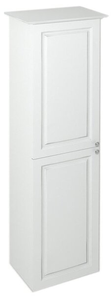 SAPHO VIOLETA retro skříňka vysoká 35x140x30cm, levá, bílá pololesk VI160-3131