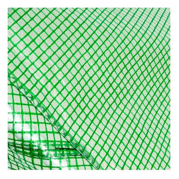 MIRPOL Balkonový fóliovník, ocelový rám 140x70x200 cm - zelená barva