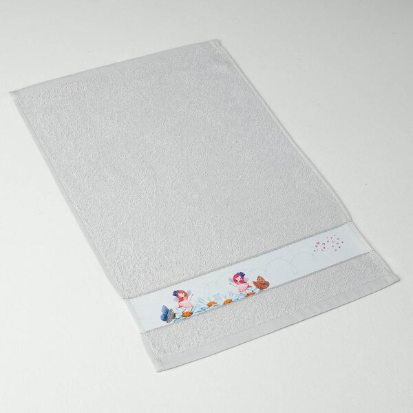 Dětský ručník Veba RUJANA Kouzelné víly tisk světlá šedá Velikost: 30x50 cm