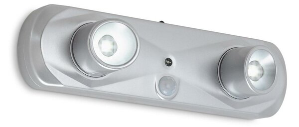 BRILONER LED noční lampička 18,6 cm 2x0,17W 17lm stříbrná BRI 2275-024