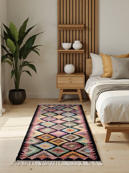 Hanse Home, Kusový koberec Kamal Zara 106239 Multicolor, 60x190, vícebarevná, kuchyně