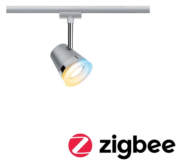 Paulmann Cone, spot pro Urail system, ZigBee GU10 5,5W Tunable white, stmívatelné, matný chrom