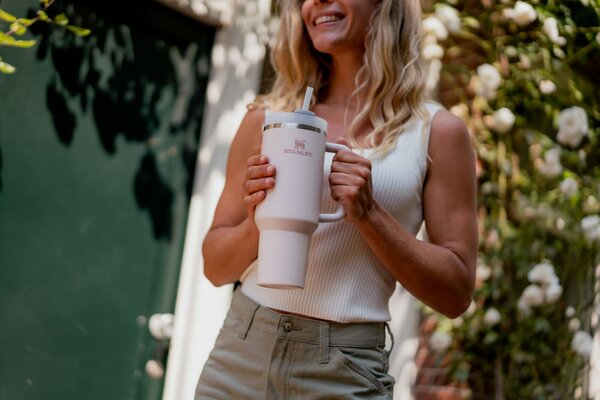 STANLEY Quencher H2.O FlowState Tumbler 1180 ml Rose Quartz 2.0