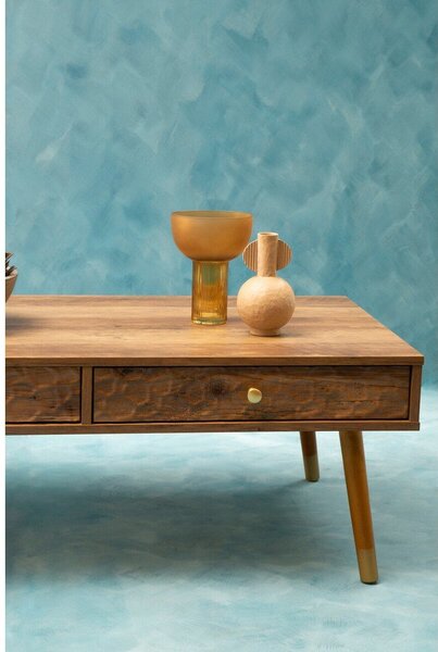 Konferenční stolek v tmavě přírodní barvě 59x110 cm Frida – Premier Housewares