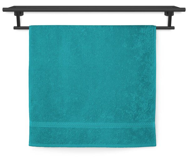 Ručník Veba COMFORT Linea tmavá zelená Velikost: 50x100 cm