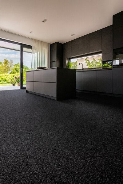 Condor Carpets, Metrážový koberec Classica 87, zátěžový, na míru, šíře 4m,5m, šedá, ab (mřížka), chodba / předsíň