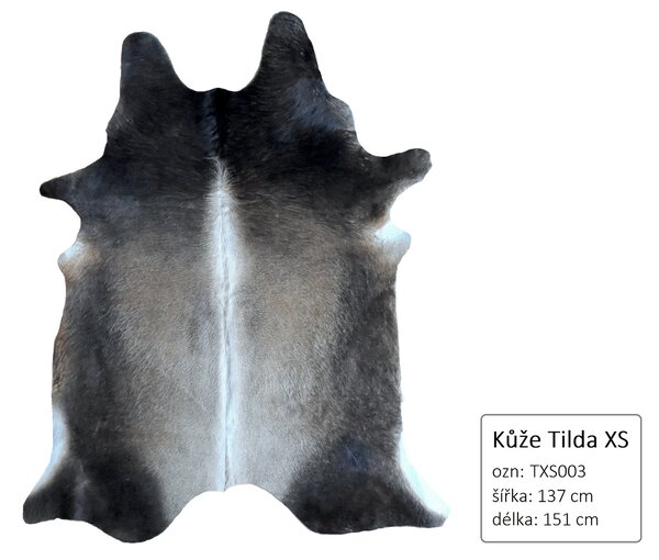 Skinnwille Home Collection Hovězí kůže Tilda malá, brazilská kráva