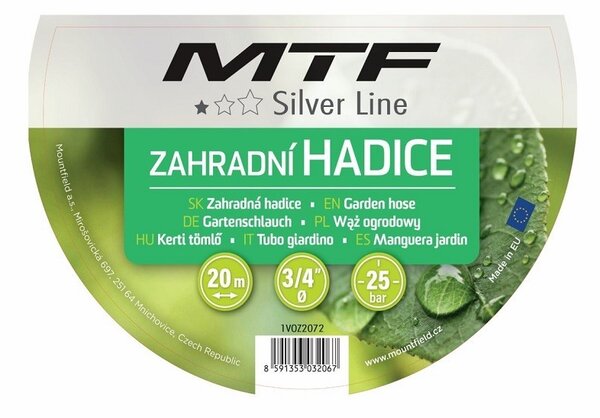 Hadice MTF Silver line 3/4" 20m