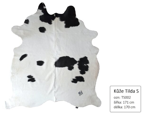 Skinnwille Home Collection Hovězí kůže Tilda střední, brazilská kráva