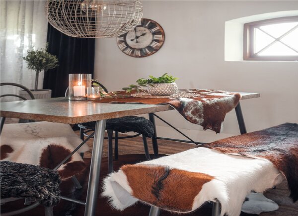 Skinnwille Home Collection Kozí kůže Goaty mix