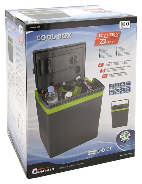 Compass Chladící box 22l 230V/12V ECO Compass