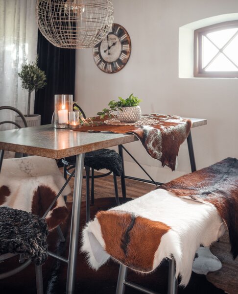 Skinnwille Home Collection Kozí kůže Goaty mix