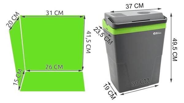 Compass Chladící box 22l 230V/12V ECO Compass