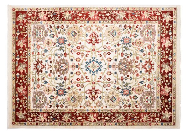 Makro Abra Kusový koberec RIVOLI EF52C Klasický krémový Rozměr: 120x170 cm