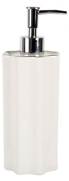 Keramický dávkovač na mýdlo s vlnitým okrajem Porteur – 475 ml