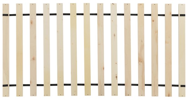 Dětská postel Umělý samet ANET 90 x 200 cm Béžová
