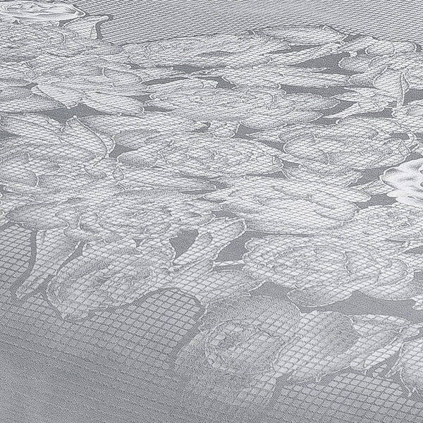 Povlečení Veba DIAMANT Růže šedá Velikost: 140x200 cm + 70x90 cm