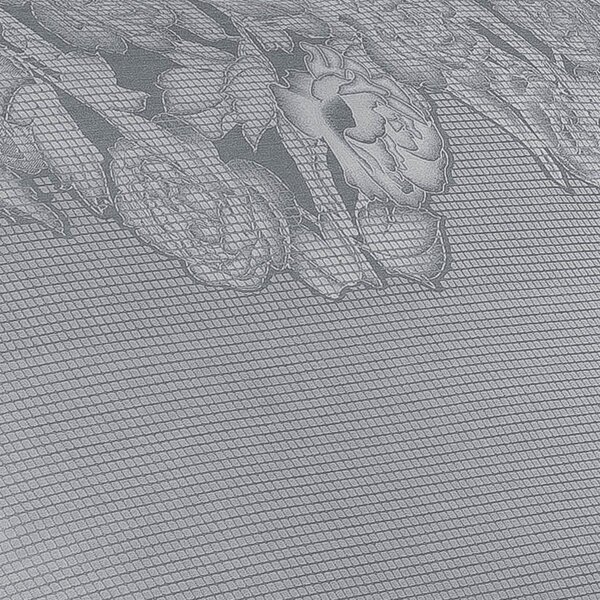 Povlečení Veba DIAMANT Růže šedá Velikost: 140x200 cm + 70x90 cm
