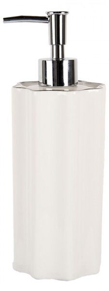 Keramický dávkovač na mýdlo s vlnitým okrajem Porteur – 475 ml